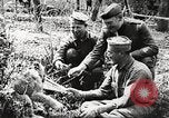Image of United States soldiers relaxing World War 1 France, 1918, second 9 stock footage video 65675061255