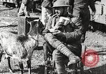 Image of United States soldiers relaxing World War 1 France, 1918, second 33 stock footage video 65675061255