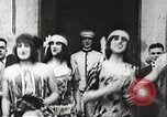 Image of World War 1 US soldiers watching drag queens perform France, 1918, second 9 stock footage video 65675061256