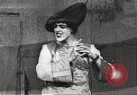 Image of World War 1 US soldiers watching drag queens perform France, 1918, second 31 stock footage video 65675061256