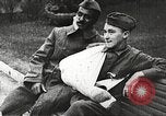 Image of World War 1 US soldiers watching drag queens perform France, 1918, second 42 stock footage video 65675061256