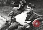 Image of World War 1 US soldiers watching drag queens perform France, 1918, second 43 stock footage video 65675061256