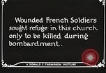 Image of Herbecourt Church France, 1916, second 57 stock footage video 65675061257
