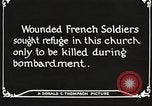 Image of Herbecourt Church France, 1916, second 58 stock footage video 65675061257