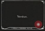 Image soldats français Verdun France, 1916, de la seconde 3 séquences d'archives historiques vidéo 65675061259