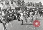 Image of bathing suit fashion parade Asbury Park New Jersey USA, 1922, second 4 stock footage video 65675061268