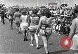 Image of bathing suit fashion parade Asbury Park New Jersey USA, 1922, second 14 stock footage video 65675061268