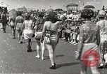 Image of bathing suit fashion parade Asbury Park New Jersey USA, 1922, second 15 stock footage video 65675061268