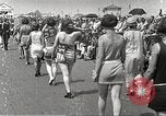 Image of bathing suit fashion parade Asbury Park New Jersey USA, 1922, second 16 stock footage video 65675061268