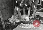 Image of home-made pool New York United States USA, 1922, second 34 stock footage video 65675061269