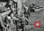 Image les forces américaines le débarquement sur les plages de Normandie le jour J France, 1944, de la seconde 30 séquences d'archives historiques vidéo 65675061279