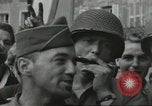 Image of United States soldiers Cherbourg Normandy France, 1944, second 51 stock footage video 65675061282