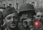 Image of United States soldiers Cherbourg Normandy France, 1944, second 57 stock footage video 65675061282