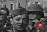 Image of United States soldiers Cherbourg Normandy France, 1944, second 58 stock footage video 65675061282