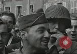 Image of United States soldiers Cherbourg Normandy France, 1944, second 59 stock footage video 65675061282