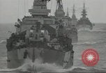 Standbild Invasion Konvoi im Englischen Kanal, 1944, aus Sekunde 45 historischem Filmmaterial Videoclip 65675061299