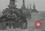 Standbild Invasion Konvoi im Englischen Kanal, 1944, aus Sekunde 51 historischem Filmmaterial Videoclip 65675061299