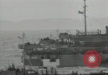 Standbild Invasion Konvoi im Englischen Kanal, 1944, aus Sekunde 14 historischem Filmmaterial Videoclip 65675061300