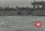 Standbild Invasion Konvoi im Englischen Kanal, 1944, aus Sekunde 21 historischem Filmmaterial Videoclip 65675061300