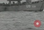 Standbild Invasion Konvoi im Englischen Kanal, 1944, aus Sekunde 23 historischem Filmmaterial Videoclip 65675061300