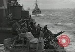 Standbild alliierten Konvois im Englischen Kanal, 1944, aus Sekunde 7 historischem Filmmaterial Videoclip 65675061301