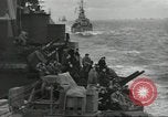 Standbild alliierten Konvois im Englischen Kanal, 1944, aus Sekunde 9 historischem Filmmaterial Videoclip 65675061301