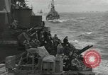 Standbild alliierten Konvois im Englischen Kanal, 1944, aus Sekunde 10 historischem Filmmaterial Videoclip 65675061301