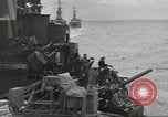 Standbild alliierten Konvois im Englischen Kanal, 1944, aus Sekunde 21 historischem Filmmaterial Videoclip 65675061301