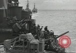 Standbild alliierten Konvois im Englischen Kanal, 1944, aus Sekunde 23 historischem Filmmaterial Videoclip 65675061301