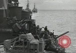 Standbild alliierten Konvois im Englischen Kanal, 1944, aus Sekunde 24 historischem Filmmaterial Videoclip 65675061301