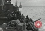 Standbild alliierten Konvois im Englischen Kanal, 1944, aus Sekunde 28 historischem Filmmaterial Videoclip 65675061301