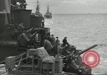Standbild alliierten Konvois im Englischen Kanal, 1944, aus Sekunde 30 historischem Filmmaterial Videoclip 65675061301
