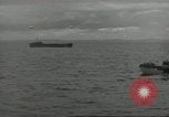 Standbild alliierten Konvois im Englischen Kanal, 1944, aus Sekunde 46 historischem Filmmaterial Videoclip 65675061301