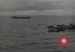 Standbild alliierten Konvois im Englischen Kanal, 1944, aus Sekunde 49 historischem Filmmaterial Videoclip 65675061301