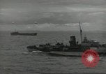 Standbild alliierten Konvois im Englischen Kanal, 1944, aus Sekunde 55 historischem Filmmaterial Videoclip 65675061301