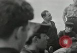 Standbild alliierten Konvois Colleville-sur-Mer Normandie Frankreich, 1944, aus Sekunde 10 historischem Filmmaterial Videoclip 65675061302