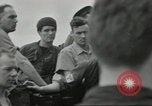 Standbild alliierten Konvois Colleville-sur-Mer Normandie Frankreich, 1944, aus Sekunde 12 historischem Filmmaterial Videoclip 65675061302