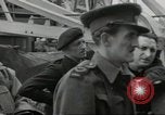 Standbild alliierten Konvois Colleville-sur-Mer Normandie Frankreich, 1944, aus Sekunde 17 historischem Filmmaterial Videoclip 65675061302