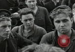 Standbild alliierten Konvois Colleville-sur-Mer Normandie Frankreich, 1944, aus Sekunde 32 historischem Filmmaterial Videoclip 65675061302