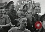 Standbild alliierten Konvois Colleville-sur-Mer Normandie Frankreich, 1944, aus Sekunde 35 historischem Filmmaterial Videoclip 65675061302