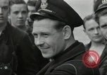 Standbild alliierten Konvois Colleville-sur-Mer Normandie Frankreich, 1944, aus Sekunde 47 historischem Filmmaterial Videoclip 65675061302