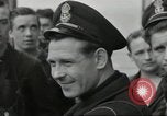 Standbild alliierten Konvois Colleville-sur-Mer Normandie Frankreich, 1944, aus Sekunde 48 historischem Filmmaterial Videoclip 65675061302