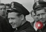 Standbild alliierten Konvois Colleville-sur-Mer Normandie Frankreich, 1944, aus Sekunde 50 historischem Filmmaterial Videoclip 65675061302