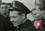 Standbild alliierten Konvois Colleville-sur-Mer Normandie Frankreich, 1944, aus Sekunde 52 historischem Filmmaterial Videoclip 65675061302