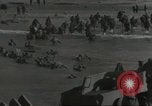 Image of British sailors Colleville-sur-Mer Normandy France, 1944, second 10 stock footage video 65675061304
