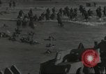 Image of British sailors Colleville-sur-Mer Normandy France, 1944, second 11 stock footage video 65675061304
