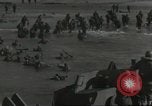 Image of British sailors Colleville-sur-Mer Normandy France, 1944, second 13 stock footage video 65675061304