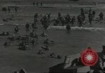 Image of British sailors Colleville-sur-Mer Normandy France, 1944, second 19 stock footage video 65675061304
