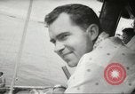 Standbild Richard Nixon mit Ramon Magsaysay Corregidor Island Philippinen, 1953, aus Sekunde 46 historischem Filmmaterial Videoclip 65675061314