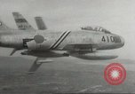 Image of F 86 aircraft Japan, 1956, second 56 stock footage video 65675061323